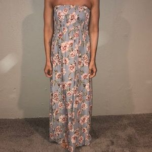 Floral maxi dress